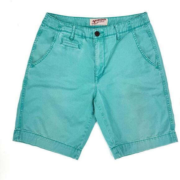 Lot of 3 ARIZONA AEROPOSTALE Flat Front Pastel Retro Cotton Shorts Men's Size 31 - Picture 7 of 16